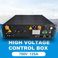 Sistem Manajemen Baterai Tegangan Tinggi (BMS) GCE Energy 125A 40S-225s Kotak Kontrol Utama Tegangan Tinggi untuk Baterai Kontainer