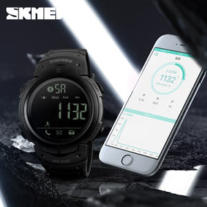 Montre Bluetooth <span class=keywords><strong>Skmei</strong></span>, montre numérique de sport pour homme, montre intelligente décontractée en gros, articles mixtes <span class=keywords><strong>1301</strong></span> 1227 1250 - Product Image 3