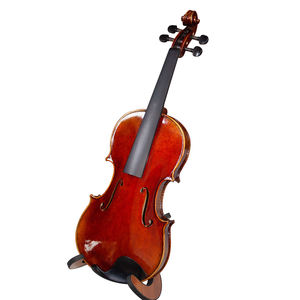 <span class=keywords><strong>Violon</strong></span> pour <span class=keywords><strong>gaucher</strong></span> en bois européen, épicéa et érable flammé, vente en gros, personnalisable - Product Image 4
