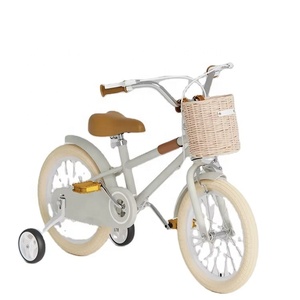 2024 Vélo pour enfants de 20 pouces avec roues auxiliaires Fourche en acier à vitesse unique Pédale ordinaire Gris pour petites filles de 7 à 15 ans - Product Image 1