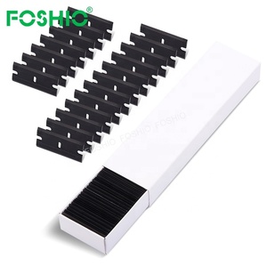 Double Edge Plastic Blades Sticker Remover Replaced Scraper Plastic Blades