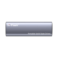 H-flash PSSD Hard Disk portabel, Solid State Disk 1TB 2TB untuk Laptop PC