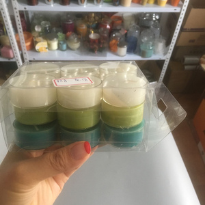 เทียนทีไลท์พลาสติกใสเทียนหอมพาราฟินสำหรับเทศกาลคริสต์มาสเทศกาลอีสเตอร์ของเทศกาลดิวาลีวันฮาโลวีนและงานแต่งงานปีใหม่ - Product Image 6