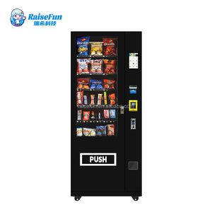 スマートスナックドリンクコンボ自動タッチスクリーンカードリーダーコインビルアクセプター屋外大容量 - Product Image 4