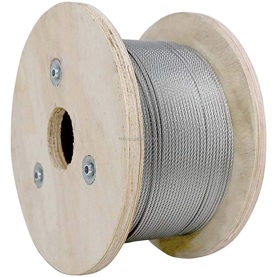 High Carbon Non-Alloy Galvanized Wire Rope for Netting Cutting Bending ...