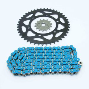 <span class=keywords><strong>Kit</strong></span> de chaîne de pignon de Transmissions de moto à bas prix pour les modèles de motos 420/428/428H/520/530/525 - Product Image 1