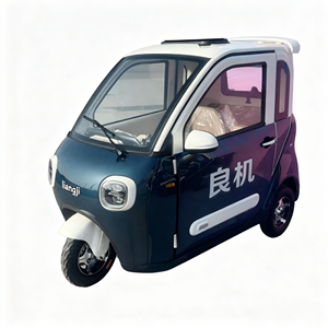 <span class=keywords><strong>Moto</strong></span> électrique à <span class=keywords><strong>3</strong></span> <span class=keywords><strong>roues</strong></span> pour adultes avec carrosserie fermée, puissance de 1200 W et tension de 60 V - Product Image 5