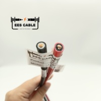 Cable Solar H1Z2Z2-K PV1-F de 1500V CC, Cable Fotovoltaico de Cobre Estañado XLPE XLPO de 4mm2, 6mm2, 10mm2, 16mm2