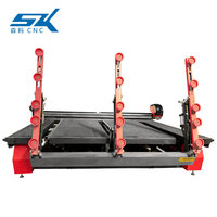 Mesa de Corte de Vidrio Automática con Amplia Área de Trabajo, Mesa de Carga y Corte de Vidrio CNC Automática con Precio de Fábrica