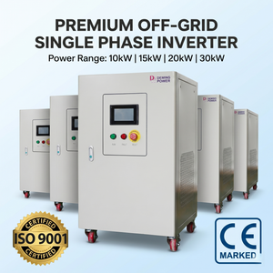 Hot Selling Low Noise 20kw 30kw Off <b>Grid</b> Single Phase Inverter Advanced EMC Design Wide DC Input Range for Remote Areas - Product Image 6