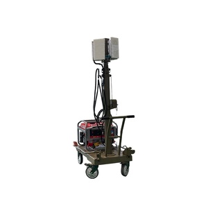 Mât télescopique électrique monté sur véhicule de 12 mètres, haute résistance au vent, pour <span class=keywords><strong>tour</strong></span> de communication mobile - Product Image 1