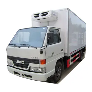 जेएमसी खाद्य ट्रक रेफ्रिजरेटर फ्रीजर/फ्रीजर बॉक्स ट्रक/मछली फ्रीजर ट्रक