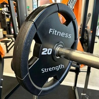 Nouvelles plaques de poids en fonte pleine masse pour l'entraînement en salle de sport, levage de poids, plaques de bumper CPU, type de plaque de poids modulable
