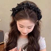 Aksesoris rambut penjepit rambut model high top baru dengan hiasan kepala bergigi dan desain lilitan
