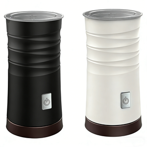 Machine à café de voyage compatible lave-vaisselle, <span class=keywords><strong>mousseur</strong></span> à <span class=keywords><strong>lait</strong></span> électrique portable avec <span class=keywords><strong>chauffe</strong></span>-<span class=keywords><strong>lait</strong></span> pour les lattes et les cappuccinos - Product Image 1