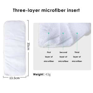 Вкладыши из микрофибры, 3 слоя - Product Image 2