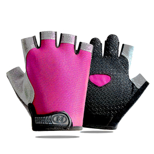 Guantes de ciclismo para hombre, guantes de medio dedo para gimnasio, guantes transpirables antideslizantes para mujer, guantes deportivos para entrenamiento físico - Product Image 6
