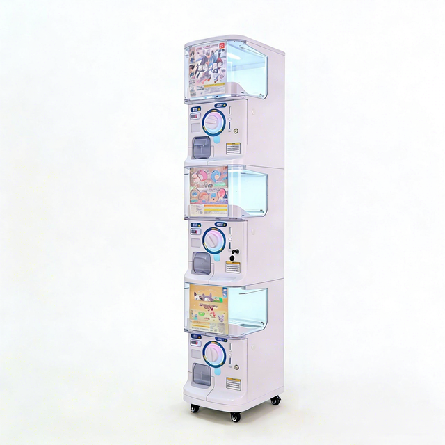 Coin-operated Gachapon Machine with Lighting for Attraction Gachapon Capsule Toy Machine New Japanesestyle Plastic Gachapon
