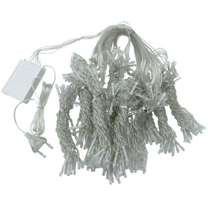 3*1m 3*2m 3*3m Weiße Feenlicht-Vorhänge mit Fernbedienung und 8 Modi für Schlafzimmer, Hochzeiten & Weihnachtsdekorationen - Product Image 4