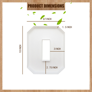 White <b>Pulp</b> Molded Number Tray PLA Food Container Cake Snack Bread Display Box Custom Packaging - Product Image 2