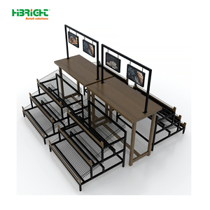 Exhibidor de Metal Galvanizado de Alta Calidad para Supermercados, con Instalación Rápida, Tamaño Personalizable y Estantes Resistentes - Product Image 3