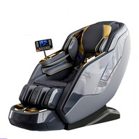 Fauteuil de massage robot intelligent VCT, inclinable électrique, zéro gravité, spa pour les pieds, pierres de jade, 6 modes automatiques, minuterie