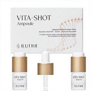 Ampoule Éclaircissante et Blanchissante à la Vitamine C Stabilisée et Glycérine – Soin Unifiant le Teint et Anti-Taches Brunes – Absorption Rapide – Liquide Professionnel - Product Image 1