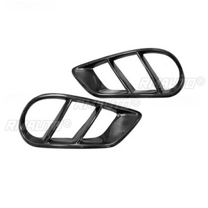 Couverture de cadre de phare antibrouillard, kit de décoration de cadre de phare antibrouillard pour Mercedes Benz Classe C W205 C63, accessoires de voiture - Product Image 6