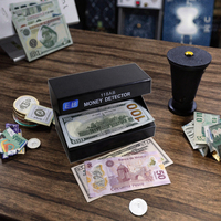 Détecteur de billets de banque LED UV en plastique DC-118AB, vérificateur d'argent portable pour banques, caissiers, vente en gros