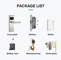Cerradura Electrónica Inteligente para Puerta de Hotel TT Lock, Impermeable, para Puerta de Madera, Software de Gestión de Hotel TThotel, Acero Inoxidable, WIFI, BLE, Aplicación TT