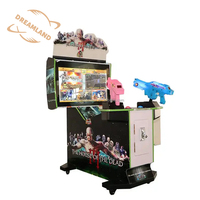 Machine de jeu d'arcade Dreamland Extermination House of the Dead Ultra Firepower Gun Shooting Simulator Aliens