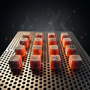 Disfrute del shisha con los Coco Cubes, producidos a partir de carbón vegetal de cáscara de coco real, fabricado a máquina. - Product Image 1