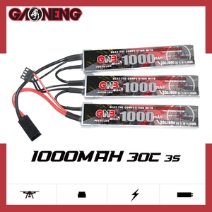 Batería LiPo GNB GAONENG 1000MAH 3S 11.1V 30C 60C RC para Airsoft con Conector Mini Tamiya - Product Image 2