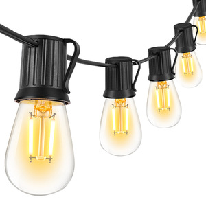 ST38 luci a stringhe a LED IP44 luci a sospensione Plug-In In plastica per tenda natale cortile campeggio tenda decorazione d'atmosfera - Product Image 1