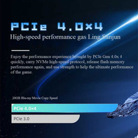 7100MB/dtk Internal kecepatan tinggi SSD Lenovo X800 40Pro PCIe 4.0 M.2 2280 NVMe 1TB 2TB 4TB Solid-state Drive untuk laptop dan Desktop