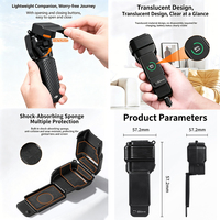 Custodia Protettiva per DJI Osmo Pocket 4, Accessori Fotocamera, Cover Anti-graffio con Coperchio a Ribalta, Copriobiettivo, Custodia Protettiva per Gimbal