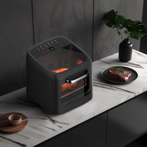 12L friggitrice ad aria forno tostapane piccoli elettrodomestici da cucina digitali incorporati con forni a convezione da banco apparecchi di qualità dell'aria - Product Image 1
