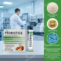 AegleWell OEM Poudre Probiotique Monodose pour Maintenir une Flore Intestinale Équilibrée, Favoriser des Transit Intestinaux Réguliers, Soin Digestif Quotidien