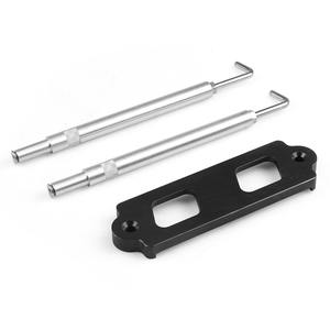 Aluminum Alloy Car Battery Holder with Clamp <b>Bracket</b> Compatible with for Honda Civic 88-00 - Product Image 3