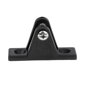 Nylon Marine Bimini Top 90 Degree Deck Hinges Base W/Bolt Hinge Mount Fitting Ship Kayak <b>Yacht</b> Boat Hardware Accessories Deck Mo - Product Image 1