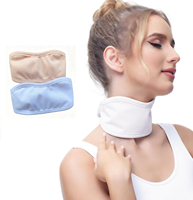 Enveloppe réutilisable pour le cou à l'huile de ricin pour la thyroïde