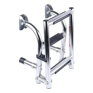 Échelle de bateau en acier inoxydable, pliable à 4 marches, pour bateau, yacht, usage maritime - Product Image 3