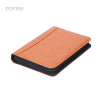 Porte-documents personnalisé en cuir PU format A4 pour conférence, bureau, présentation de factures et signature