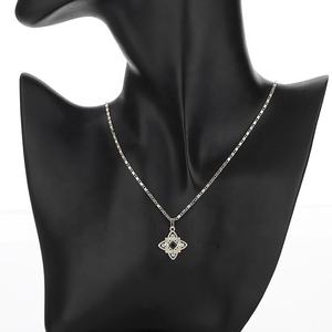 Parure de bijoux de luxe Pétale Rhombus, collier et boucles d'oreilles en zircon plaqué or 18 carats, tendance, inaltérable, pour mariée - Product Image 4
