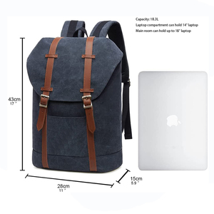 Sac à dos en toile pour <span class=keywords><strong>ordinateur</strong></span> <span class=keywords><strong>portable</strong></span>, cartable de jour décontracté, Design Unique, nouvelle collection - Product Image 2