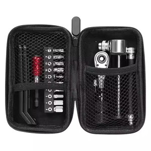 Pompe à vélo mini en aluminium Forever, pompe à air portable haute pression pour réparation de vélos de montagne et de route - Product Image 2