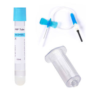 Fabrika üretim yüksek kaliteli Platelet zengin plazma Prptube plastik tüp Acd jel HA PRF tüp 10ml 15ml Pet - Product Image 3