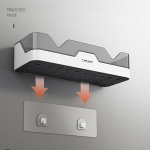 Étagère <span class=keywords><strong>de</strong></span> <span class=keywords><strong>rangement</strong></span> sans perçage personnalisée, étagères <span class=keywords><strong>de</strong></span> salle <span class=keywords><strong>de</strong></span> bain, panier, étagère <span class=keywords><strong>de</strong></span> <span class=keywords><strong>douche</strong></span>, organisateur <span class=keywords><strong>de</strong></span> <span class=keywords><strong>rangement</strong></span> - Product Image 2