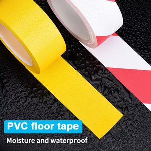 Pré-Scotched Détectable Attention Silicone Adhésif <span class=keywords><strong>Rouge</strong></span> Enquête Marquage Ruban Adhésif Simple Face Souterrain PVC Ruban D'avertissement - Product Image 3