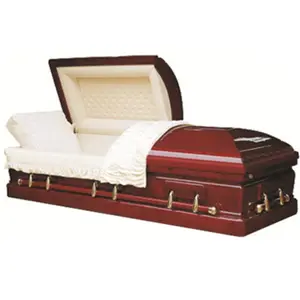 รถยนต์ Funeral ธงกระดาษแข็งไม้ coffin ขนาดสัตว์เลี้ยงโลงศพ